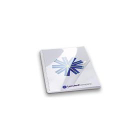 Clear Binding Covers 9 By 11 inch Index Allowance Square Corner Glossy Covers
