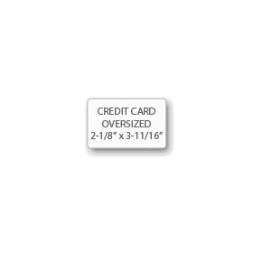Credit Card Laminating Pouches – OverSized