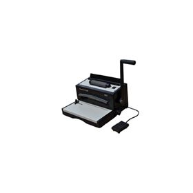DFG TitanCoil Eagle Heavy Duty Punch and Electric Coil Inserter Binding Machine