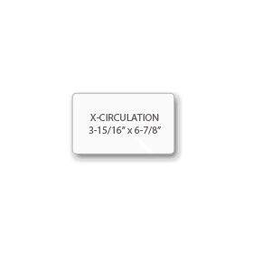 Extra Circulation Card Laminating Pouches