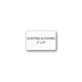 Hunting and Fishing Laminating Pouches