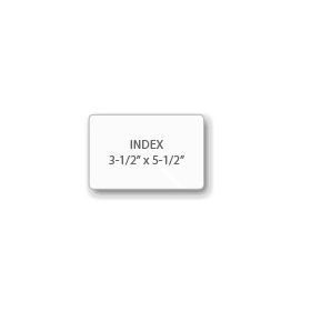 Index (File Card) Laminating Pouches 