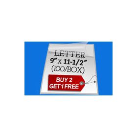 Letter Size Laminating Pouches