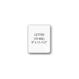 Letter Size Laminating Pouches