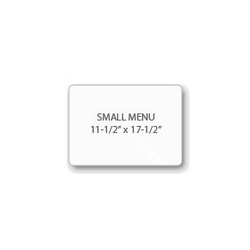 Small Menu Size Laminating Pouches