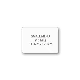 Small Menu Size Laminating Pouches