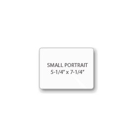 Small Portrait Photo Laminating Pouches