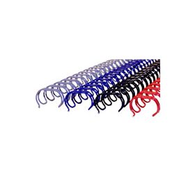 Twin Loop Wire Binding Spines – 0.625 inch 2 by1 Pitch