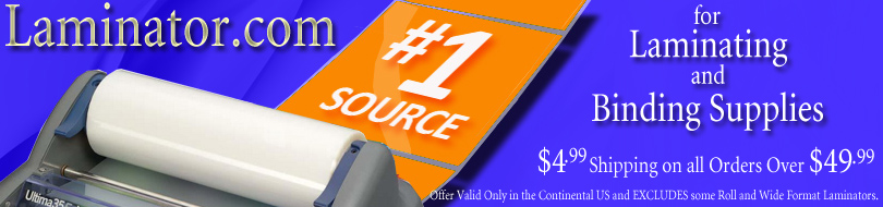 Laminator.com Your Source For Binding and Laminating Supplies