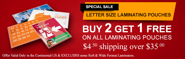 Buy 2 Get 1 Free Promotion on Pouches